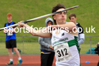 Mens under-20s javelin, 2022 Northern Senior and Under-20 Champs., Wavertree Athletics Centre, Liverpool. Photo: David T. Hewitson/Sports for All Pics
